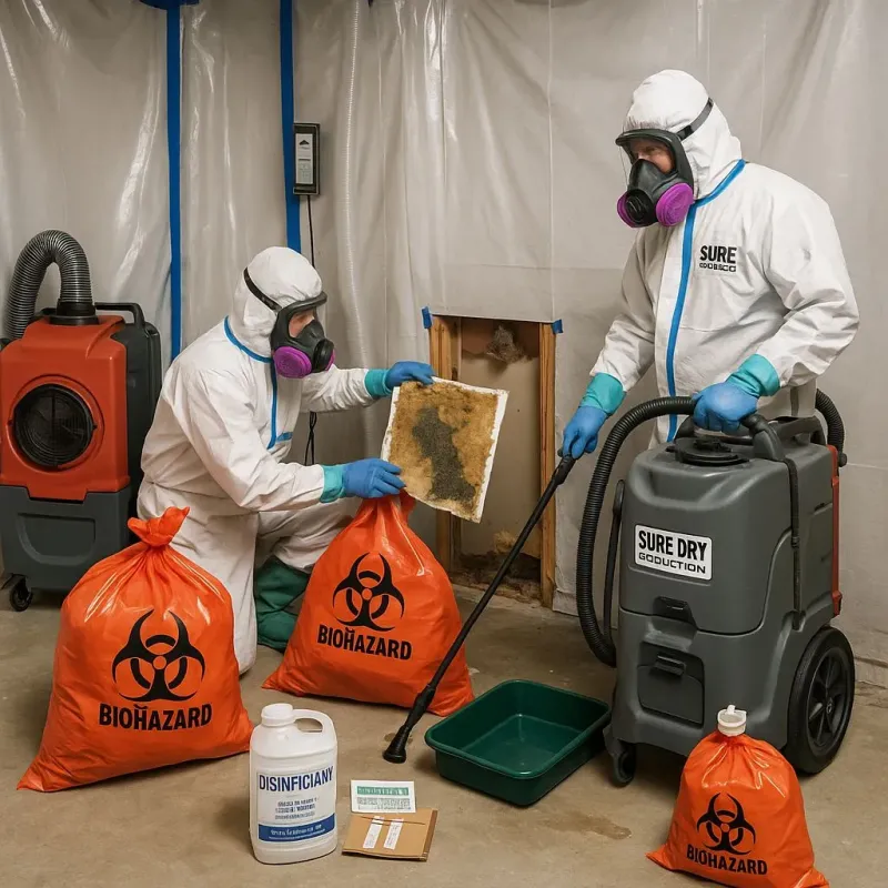 Contaminated Water Handling Protocols process in Conway, MA