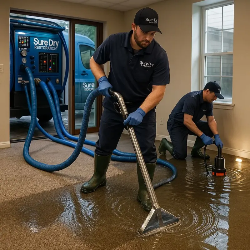 Water Extraction and Removal process in Conway, MA